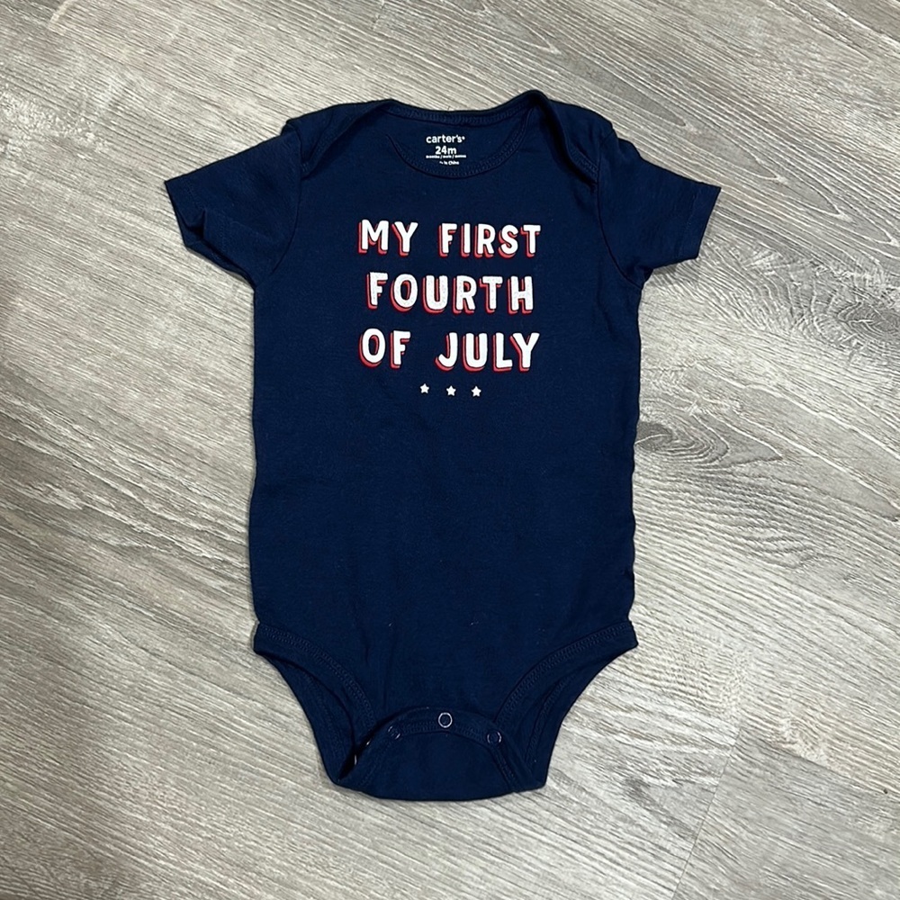 Carter’s First Fourth Of July Onesie